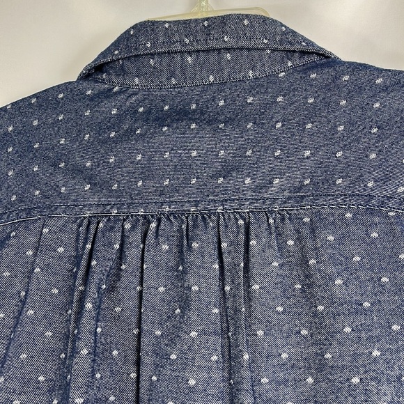 Lands End button down cotton shirt Sz 8T - Picture 9 of 10